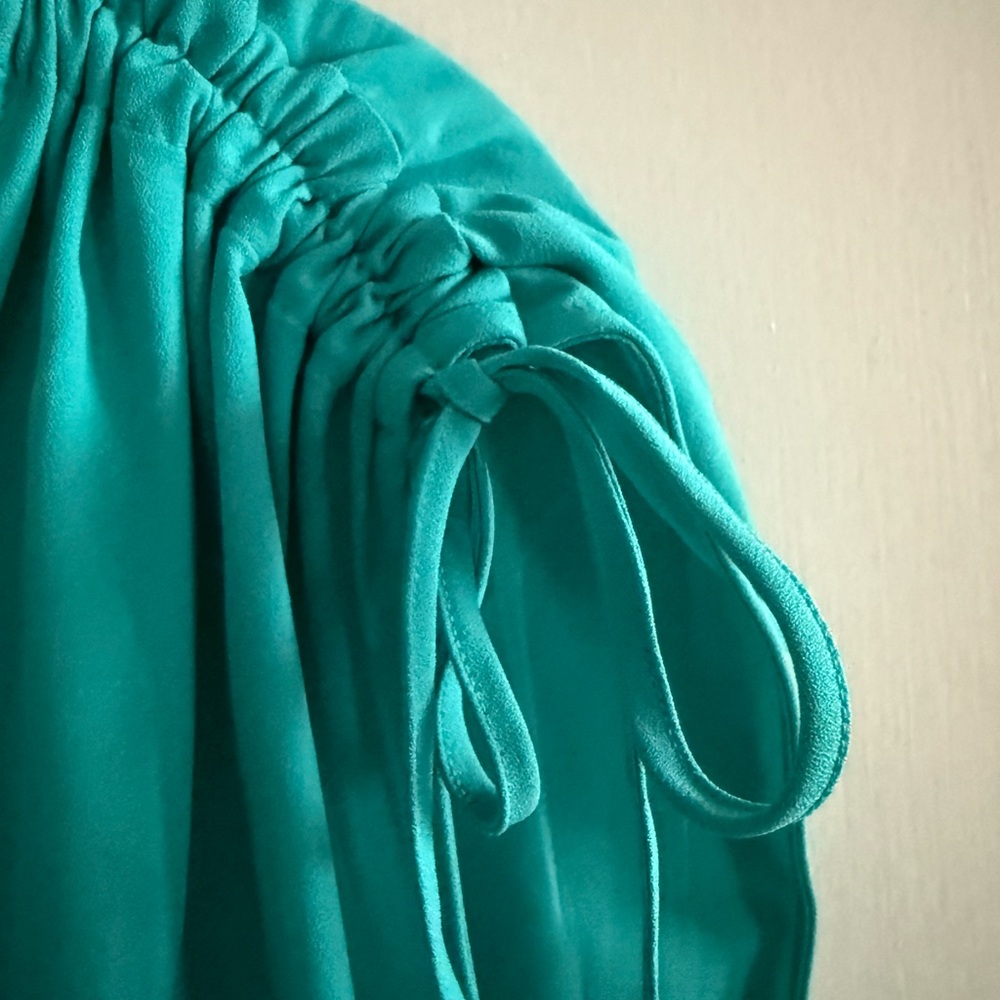 Banana Republic Vibrant Turquoise Mini Dress Size S - Picture 4 of 4